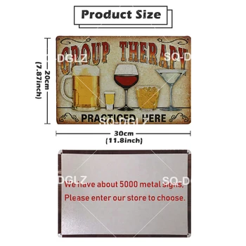 [SQ-DGLZ] Noua Bere Tin Semn Bar Decor de Perete Alcool Club Artizanat Metal Decor Acasă Vodca Pictura Plăci de Artă Poster