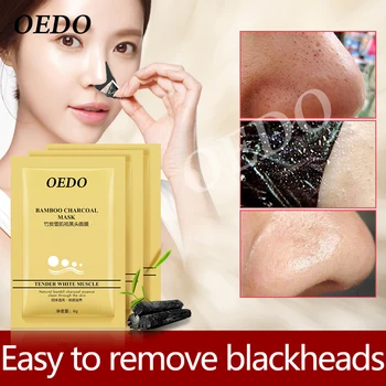 De Îngrijire a pielii Nou Stil OEDO Pete Remover Nas Masca Pore Strip Negru Masca Peeling Tratament Acnee Negru Profundă Curățare Față îngrijire