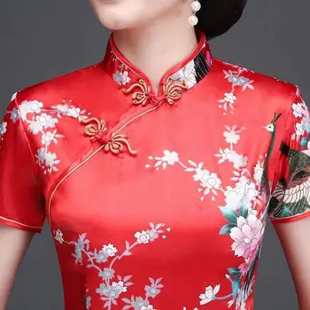 Transport gratuit Noi de Primavara-Vara pentru Femei Stil Popular Clasa Rochie Cheongsam Retro Temperament China Oriental Rochii