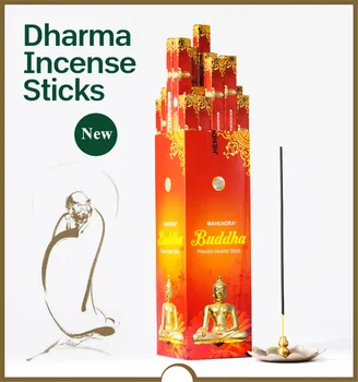 Original 200Pcs India Natura Dharma Tămâie Stick Premium Multiple Aroma de lemn de Santal Aroma Rezistenta Aromoterapie Stick Cutie Pachet