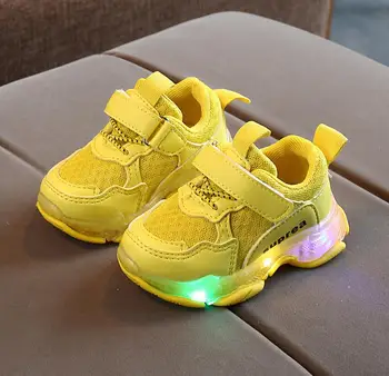 Copii Pantofi Luminoase Toamna Toddler Boys Adidași Stralucitoare Copil Pantofi Sport Pentru Fete Baby Led Adidas Cu Lumina Pantofi De Funcționare