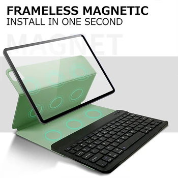 Magic Caz cu Tastatura Pentru 2020 iPad Pro 11 Pentru 2018 iPad Pro 11 inch Bluetooth Wireless Keyboard Magnetic iPad de 12,9 Acoperi