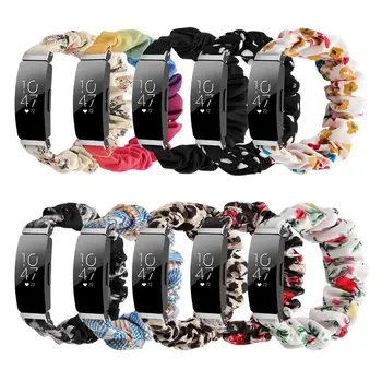Material Elastic Banda Pentru Fitbit Inspira Femei Fete Țesute Curea Bratara Fashion Band Pentru Fitbit inspire HR Accesorii Inteligente