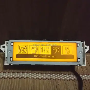 Masina de Ecran de sprijin USB Dual-zone de aer Bluetooth Display monitor galben 12Pin 5 MENIU pentru Peugeot 307 407 408 ecran citroen C4 C5