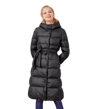 SEMIR Femei de Moda de Iarnă în Jos Jacheta Groasă Haină Călduroasă Lady Mult jos haina de Iarna cu Gluga haina pentru femeie Feminina
