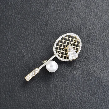 Racheta De Badminton Broșe Farmec Email Ace De Brosa Amatorii De Sporturi De Insigne, Broșe Pin Pentru Iubitor De Sport