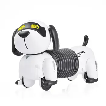 Noul Smart Teckel Câine Robot De Jucărie Interactiv Reîncărcabilă Catelul Robot De Jucărie Funcția De Programare Cadou De Crăciun Pentru Copii