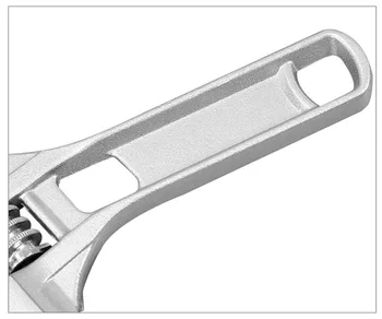 Multi-funcția de Mâner Scurt Universal Cheie Mare Deschidere Baie Cheie Reglabilă Aliaj de Aluminiu Instrument de Reparații de 6-68mm