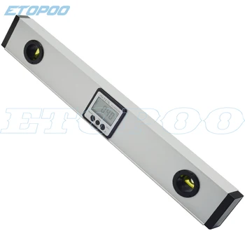 400mm digital cu laser de nivel digital unghi finder nivel de spirit în poziție verticală inclinometru electronic raportor conducător cu magnet