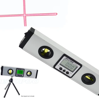 400mm digital cu laser de nivel digital unghi finder nivel de spirit în poziție verticală inclinometru electronic raportor conducător cu magnet