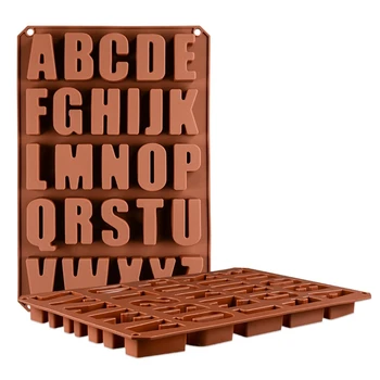 Numere De Simboluri Forma De Silicon Tort Mucegai Ciocolata Jeleu Bomboane Gheață De Copt Mucegai H689