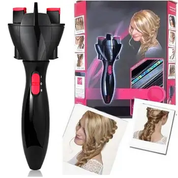 Automat Hair Braider Electric la Modă de Păr Împletitură de Mașină Instrument DIY Twister cu Role pentru Ondulator de Par Instrument de Styling
