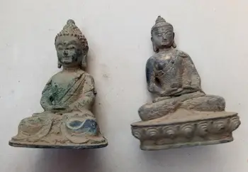 Archaize antic descoperit obiecte de bronz,Manjusri Bodhisattva Buddha statue,antic antichități și artizanat colectie