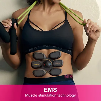Cel mai nou Telefon Mobil Aplicație de Control EMS Fitness Inteligente Musculare Abdominale Stimulator Electric sală de Gimnastică Acasă Birou, Echipamente de Fitness