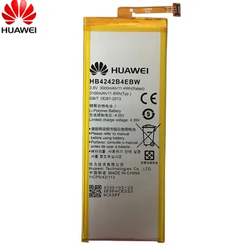 Hua Wei Înlocuirea Bateriei Telefonului HB4242B4EBW Pentru Huawei Honor 6 / Honor 4X / Honor 7i / a Împușcat X ShotX 3000mAh+Truse de scule