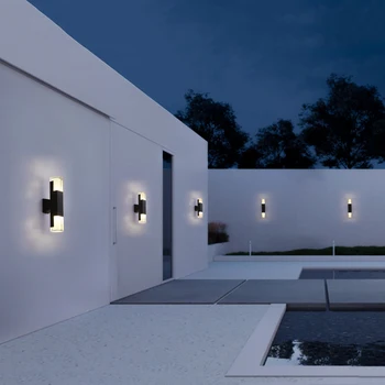 10w LED-uri Lampă de Perete Impermeabil în aer liber Terasă Balcon Lumini de Perete Sconces Perete Villa Garden Coridor Lămpi de Perete BL10