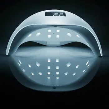 48W Lumină LED-uri Lampa UV Unghii Uscător de Artă Întărire Gel Gelish Timer Acrilic lac de Unghii Fototerapie Mașină de Inducție Lampa de Unghii