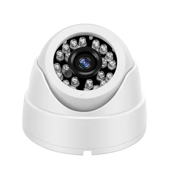 YiiSPO Plastic Mini Dome IR 24buc Video cu LED-uri Camera de Securitate CCTV de Interior AHD 720P 1080P AHD analogic coms camera 420TVL