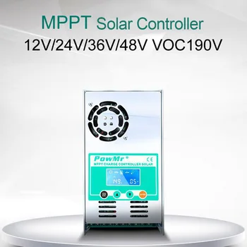 MPPT-60A în condiții de Siguranță Și de Încredere Solar de Încărcare Și de Descărcare de gestiune Controlor de 12/24/36/48V Auto-Max DC190V Intrare Controler Solar Cu Ventilator