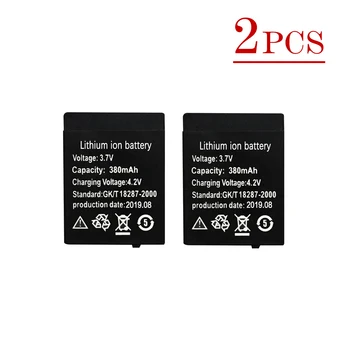 2 buc/Lot Lq-s1 3.7 v Ceasul Inteligent Dz09 de Înlocuire a Bateriei 380mAh Li-ion, Li-Polimer Baterie Pentru Ceasul Inteligent DZ09 QW09 W8 A1 V8 X6