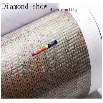 DIY 5D Diamante Broderie Albastru Phoenix Phoenix de Aur full piața Diamant Rotund Pictura animal goblen Kit Diamant Mozaic