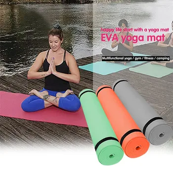 4MM Yoga Mat EVA Non-alunecare de Fitness Slim Yoga, Gimnastică Rogojini Exercițiu de Mediu fără Gust Pilates, Gimnastică, Exerciții Tampoane de Fitness Mat
