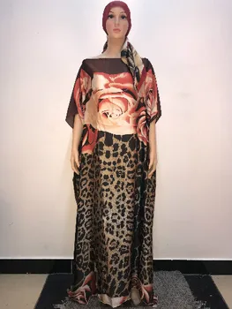 De vânzare la cald 2019 vara femeile Musulmane rochie lungă de Mătase la Modă imprimate rochie lunga marimea 145 africane rochii pentru femei