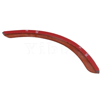 Yibuy Roșu Redwood Gândit Solid Chitara Brațul Restul Chitara Piese & Accesorii Înlocuitor pentru 39-41 Inch Chitara Acustica