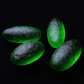 1buc 55g bijuterie Verde meteorit meteorit ou impactul clasa cehă
