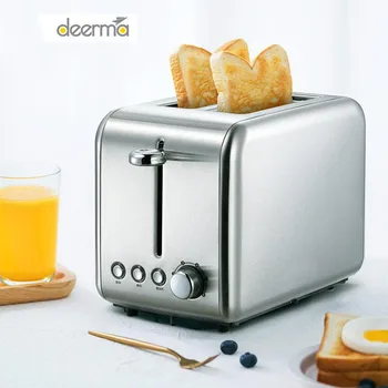 Deerma Pâine, Mașină De Coacere Electric, Prăjitor De Pâine, De Uz Casnic Automat Micul Dejun Pâine Prăjită Sandwich Maker Reîncălzire Bucătărie, Grătar Cuptor