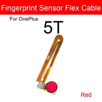 Autentic Atingeți Butonul de Meniu Acasă Cablu Flex Pentru Oneplus 5t 1+5t Senzor de Amprentă digitală Reveni Cheie de Flex Panglică Piese de schimb