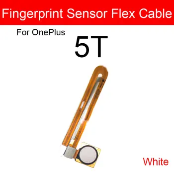 Autentic Atingeți Butonul de Meniu Acasă Cablu Flex Pentru Oneplus 5t 1+5t Senzor de Amprentă digitală Reveni Cheie de Flex Panglică Piese de schimb