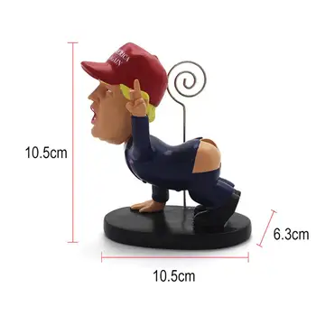 Suport Stilou Creative Donald Trump Prezidențiale Ornament De Birou Desktop Stilou Creioane Titularul Cardului De Jucărie Noutate Cadou Pentru Decor Acasă