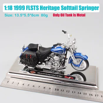 1:18 Maisto Scara 1999 FLSTS Patrimoniului Softteil Springer biciclete motociclete chopper turnat sub presiune model de Vehicul jucărie cruiser miniaturi de băiat