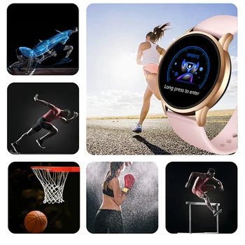 LIGE 2020 Nou rezistent la apa Femei Smart Watch Sport Smartwatch de Monitorizare a ritmului Cardiac Funcția Tracker de Fitness Moda Ceasuri Inteligente