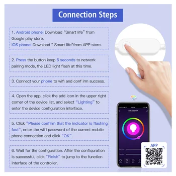 Tuya WiFi Smart LED Controller 5V-24V 4 Pin RGB LED Strip Lumina Controler Inteligent Viața Control Vocal Lucra cu Alexa Echo Google