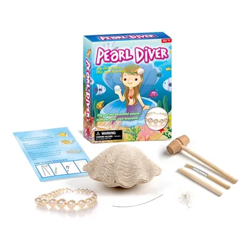 Băieți Fete DIY Manual Brățară de Asamblare Jucarii Educative Pearl Diver Sape Kit de Știință de Învățare Acasă Amuzant Excavare Copii Cadou