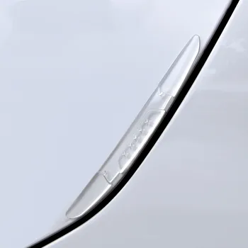 4buc Masina Margine Anti-coliziune Benzi îngroșat rezistent la Uzura PVC Transparent Oglinda Retrovizoare Bara Ușa Protector Autocolant