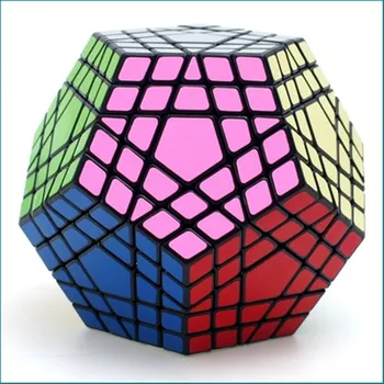 Cubul Shengshou 12 părți 5x5x5 magic Megaminxed 5x5 Dodecaedru cub Viteza Cub Antistres Pentru adulți Copii copii Joc de Puzzle