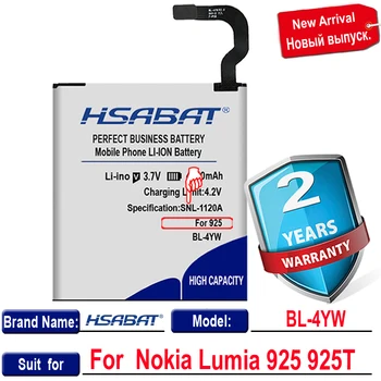 HSABAT 4650mAh BL-4YW BL4YW Baterie Pentru Nokia Lumia 925 925T