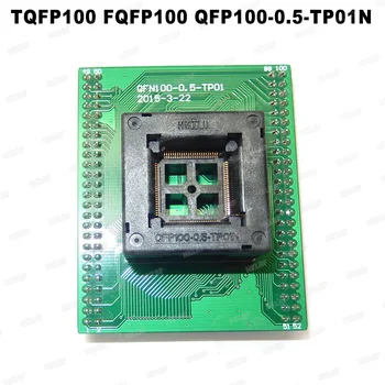 Calitate de Top TQFP100 FQFP100 QFP100 să DIP100 de Programare Socket OTQ-100-0.5-09 Teren de 0,5 mm IC Dimensiunea Corpului 14x14mm Adaptorul de Testare