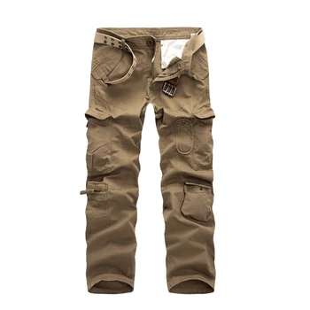 Picătură de transport maritim Noua Toamna de Moda de Top Militare Bumbac Pantaloni de Marfă direct Pantaloni Casual, de Dimensiuni 28-38 AXP137