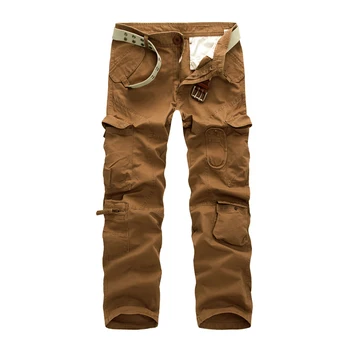 Picătură de transport maritim Noua Toamna de Moda de Top Militare Bumbac Pantaloni de Marfă direct Pantaloni Casual, de Dimensiuni 28-38 AXP137