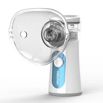 Nebulizator Inhalator Portabil cu Ochiuri Nebulizator Mini Reincarcabila cu Ultrasunete Pentru Atomizorul copil Adult, Mască de Îngrijire a Sănătății Nebulizador