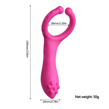 Super-G Spot Vibrator cu sex masculin inel Sex Stimularea Clitorisului Întârziere de Timp de Durată Dispozitiv de Castitate Vibratoare Jucarii Sexuale Pentru Femei Barbati