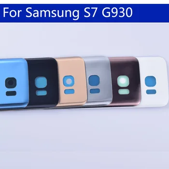 10buc\mulțime S7 Baterie Capacul din Spate Pentru Samsung Galaxy S7 G930 G930F G930A SM-G930L Spate Carcasa Baterie Usa Caz Piese de schimb