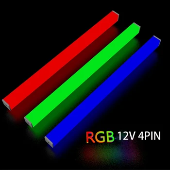 Lumina RGB lungime bandă personalizabil, 5V3Pin/12V4PIN Placa de baza AURA SYNC MOD Șasiu Lampa PC Decor