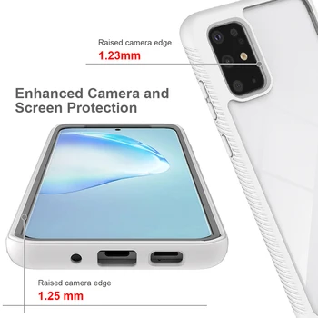 Confortabil Greu Protecție Completă de Moda de Caz pentru Samsung Galaxy S20 FE Plus Nota 20 10 A31 A21S A41 A51 5G A81 M31 Capacul din Spate