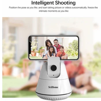 Sricam SH006 Smartphone Fotografiere Selfie Gimbal 360° Fata de Obiect urmărirea Selfie Stick Auto-urmărire Inteligent Captura Suport de Telefon