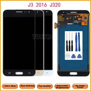 LCD Pentru Samsung Galaxy J3 2016 J320 J320A J320F J320P J320M J320Y J320FN Display LCD Touch Screen Digitizer Cu Instrumentul de
